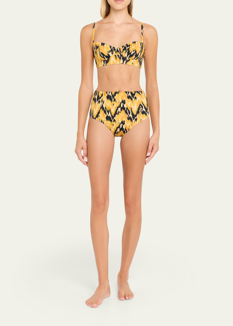 ULLA JOHNSON Zahara Bra Cup Bikini Top outlook