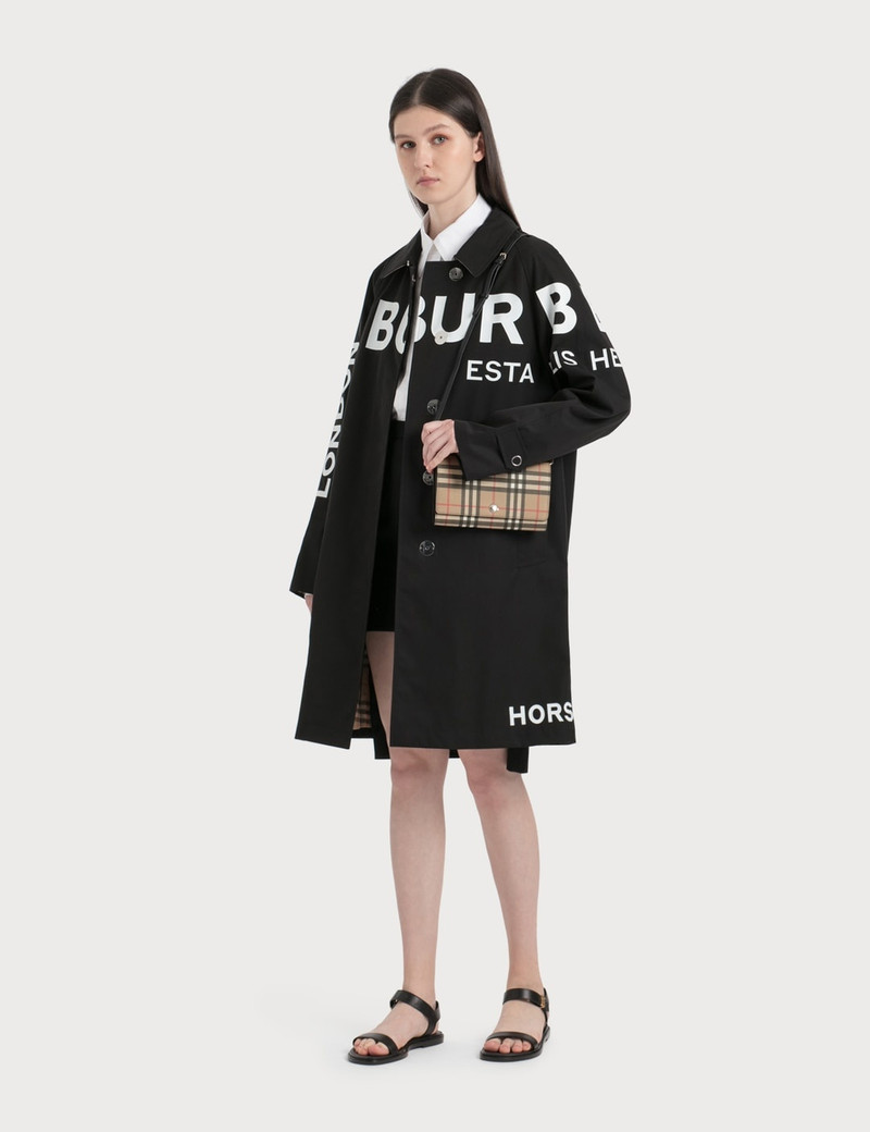 Burberry GRAIN DE POUDRE WOOL STEP-THROUGH SKIRT outlook