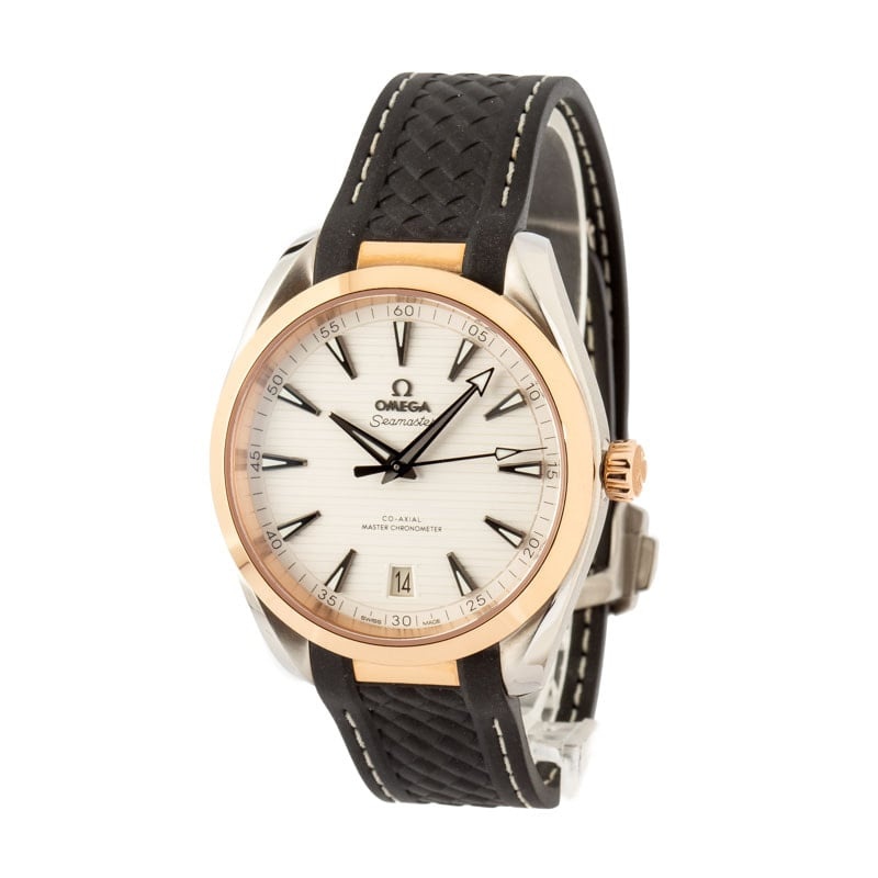 Omega Seamaster Aqua Terra 150M Sedna Gold & Steel - 2