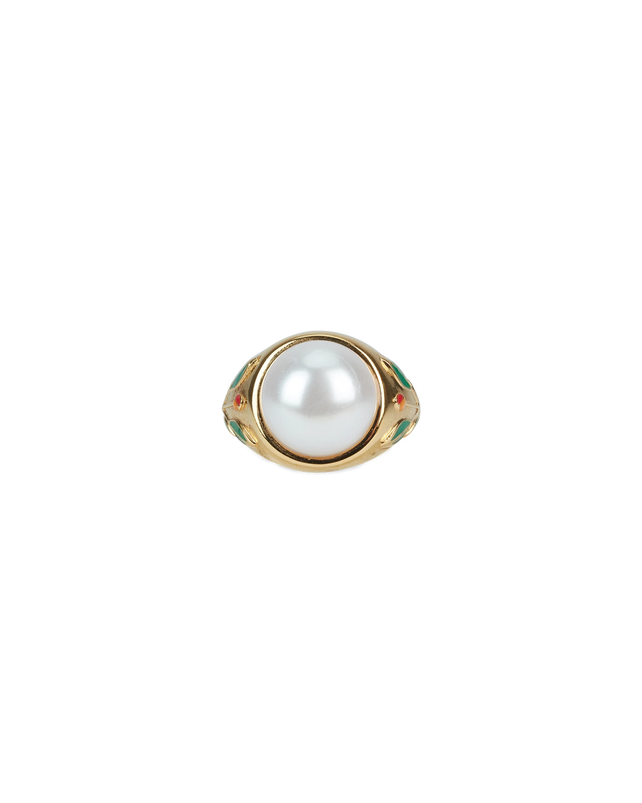 Pearl Signet Ring | Casablanca Paris - 2