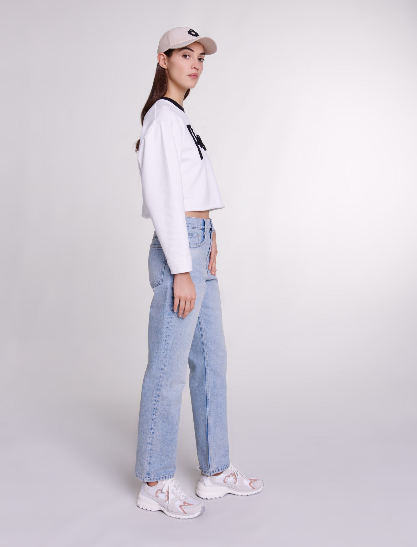 Cropped sweatshirt - 3