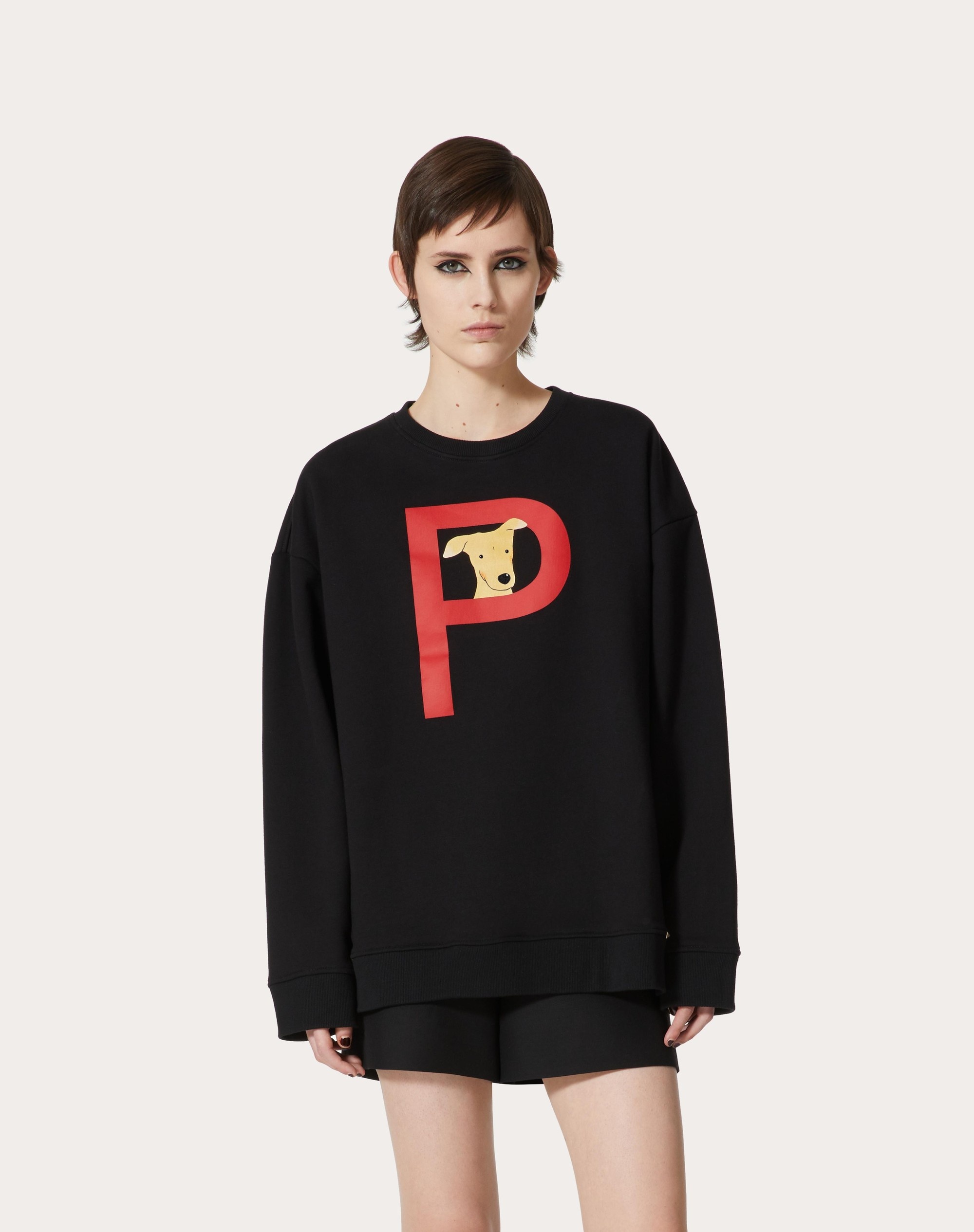 VALENTINO GARAVANI ROCKSTUD PET CUSTOMISABLE UNISEX CREWNECK SWEATSHIRT - 4