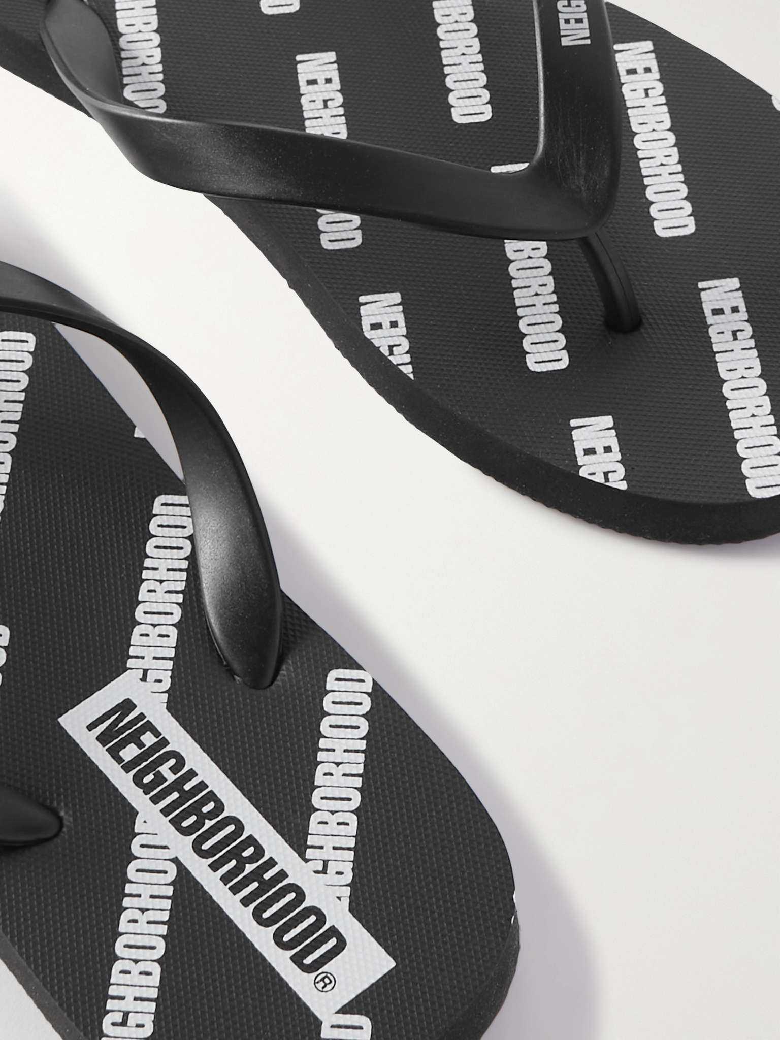 Logo-Print Rubber and Foam Flip Flops - 5