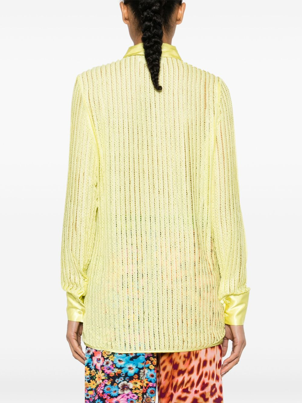 Achty lace-detail shirt - 4