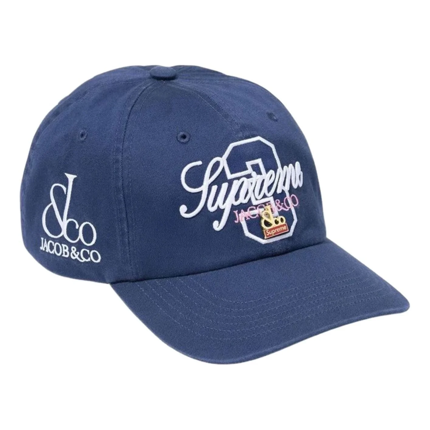Supreme x La Martina SS26 6-Panel 'Navy' SUP-SS26-1054-NVY - 1
