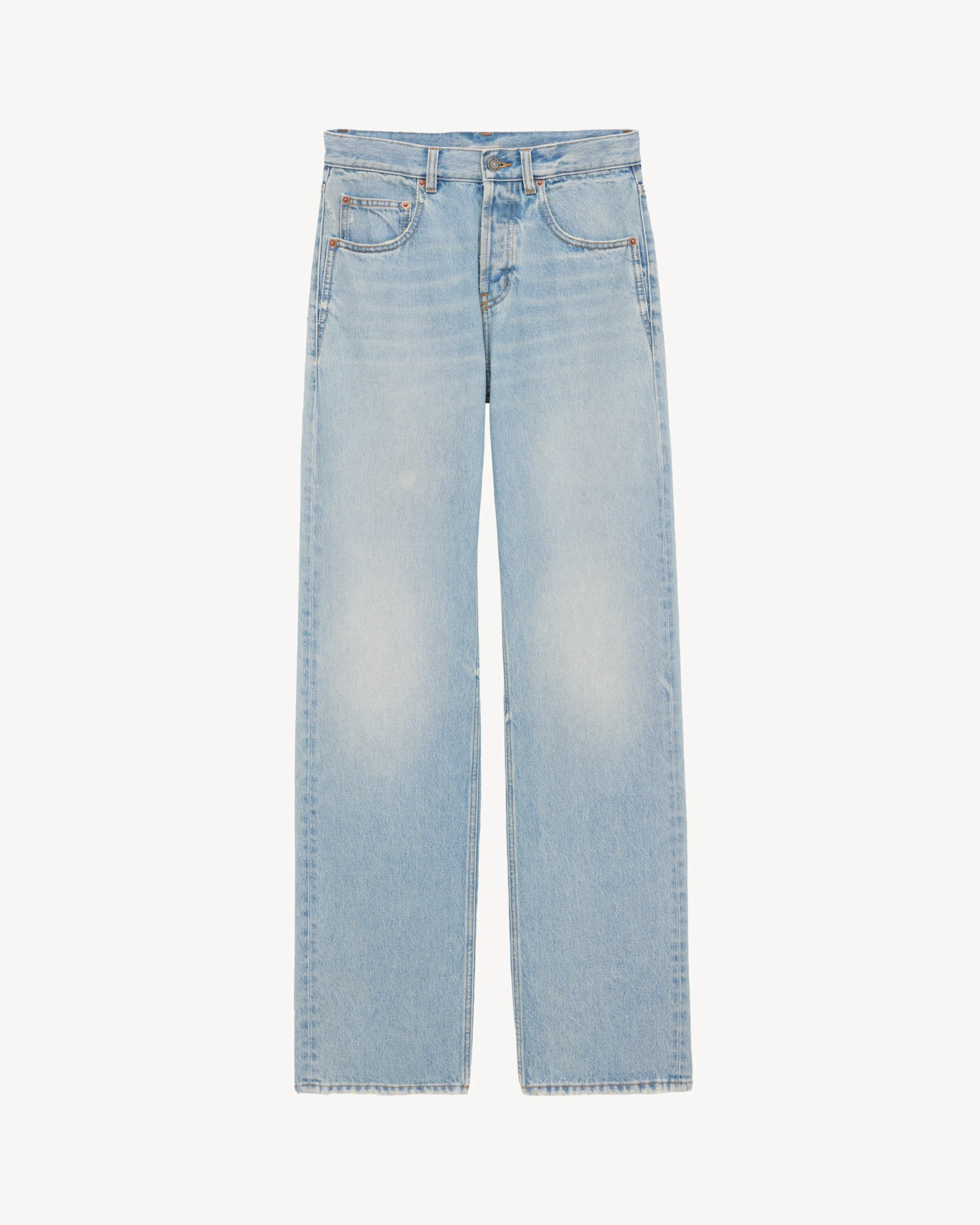 BAGGY JEANS IN MICHIGAN BLUE DENIM - 1