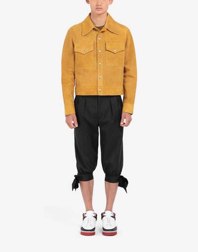 Maison Margiela Reversible suede jacket outlook