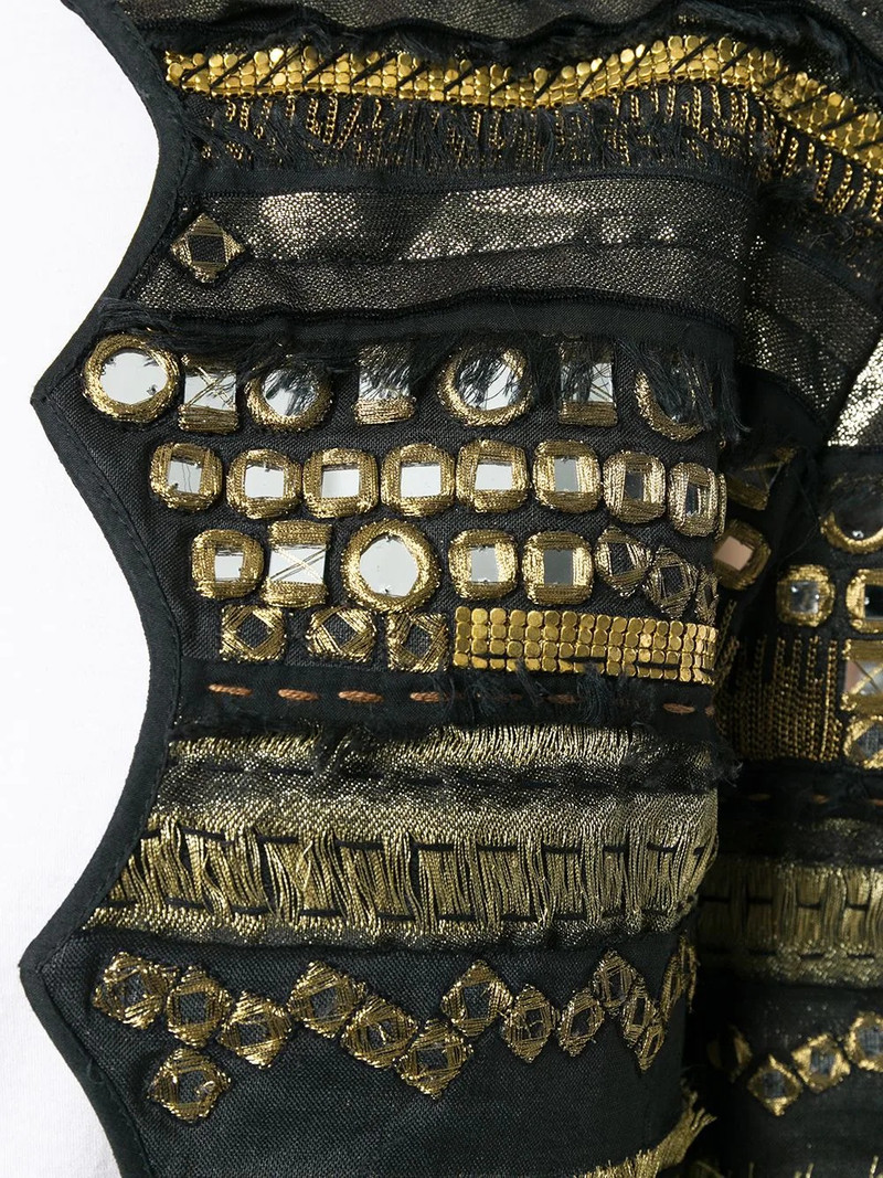 embroidered fitted jacket 5