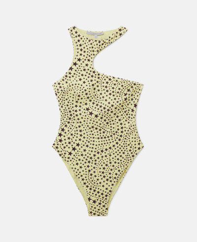 Stella McCartney Star Print Cut-Out Swimsuit outlook