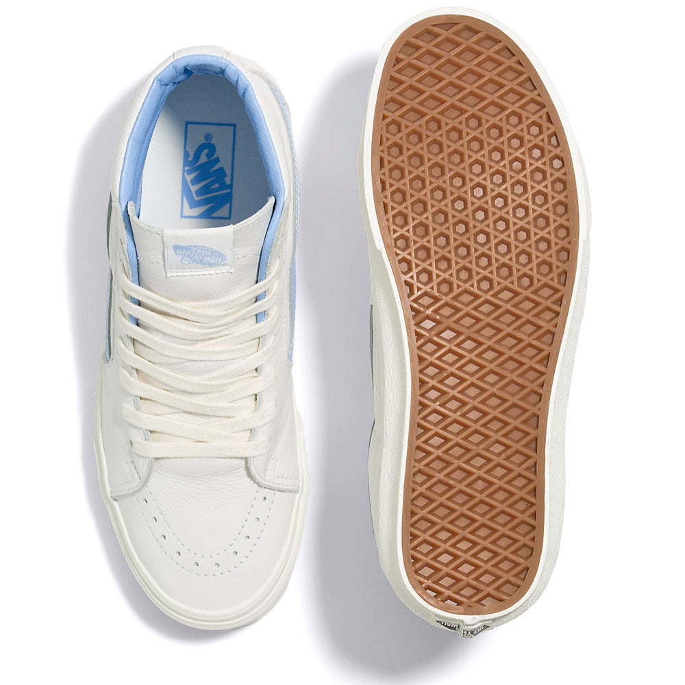 Vans | SK8-HI Vintage Leather 'Blanc DE Blanc / Multi' - 3