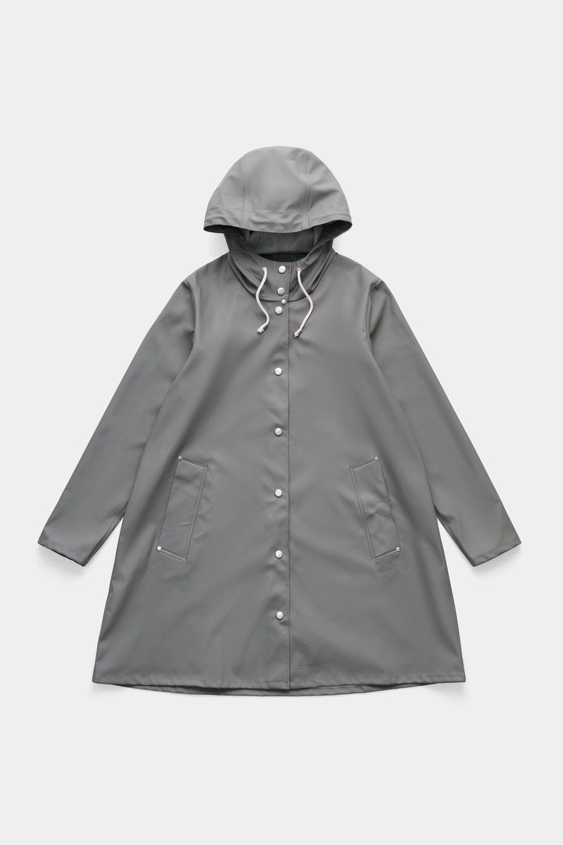 Mosebacke Lightweight Raincoat Grey 1