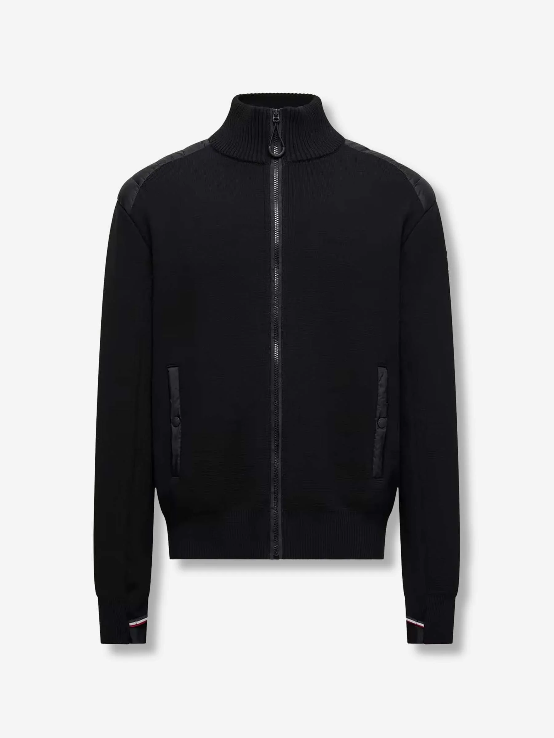 WOOL ZIPPER CARDIGAN - 1