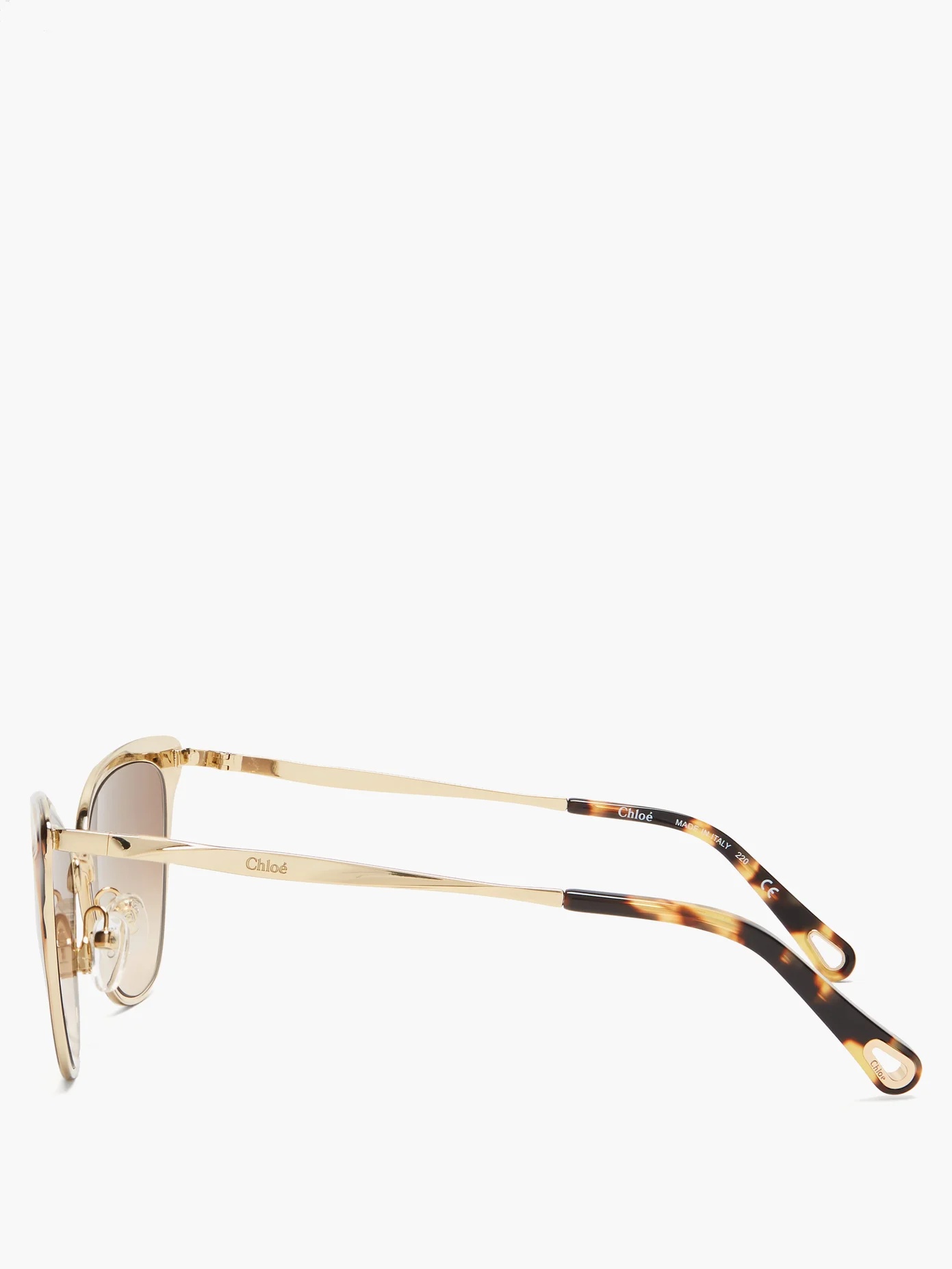 Felicy cat-eye metal sunglasses - 4