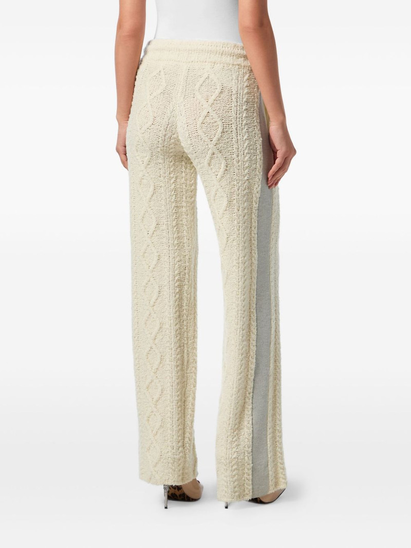 knitted straight-leg trousers 4