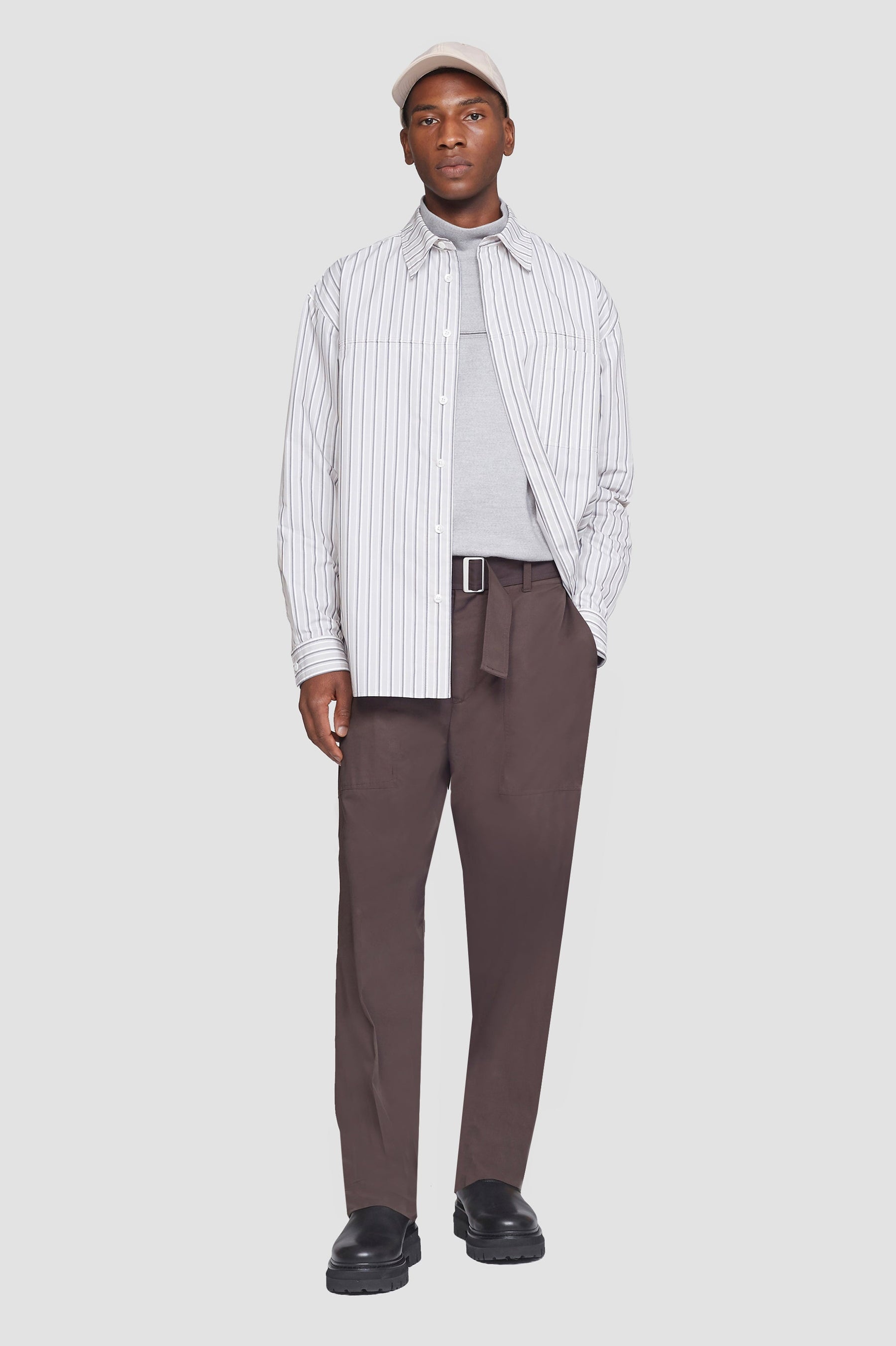 Relaxed Fit Long Sleeve Shirt - 2