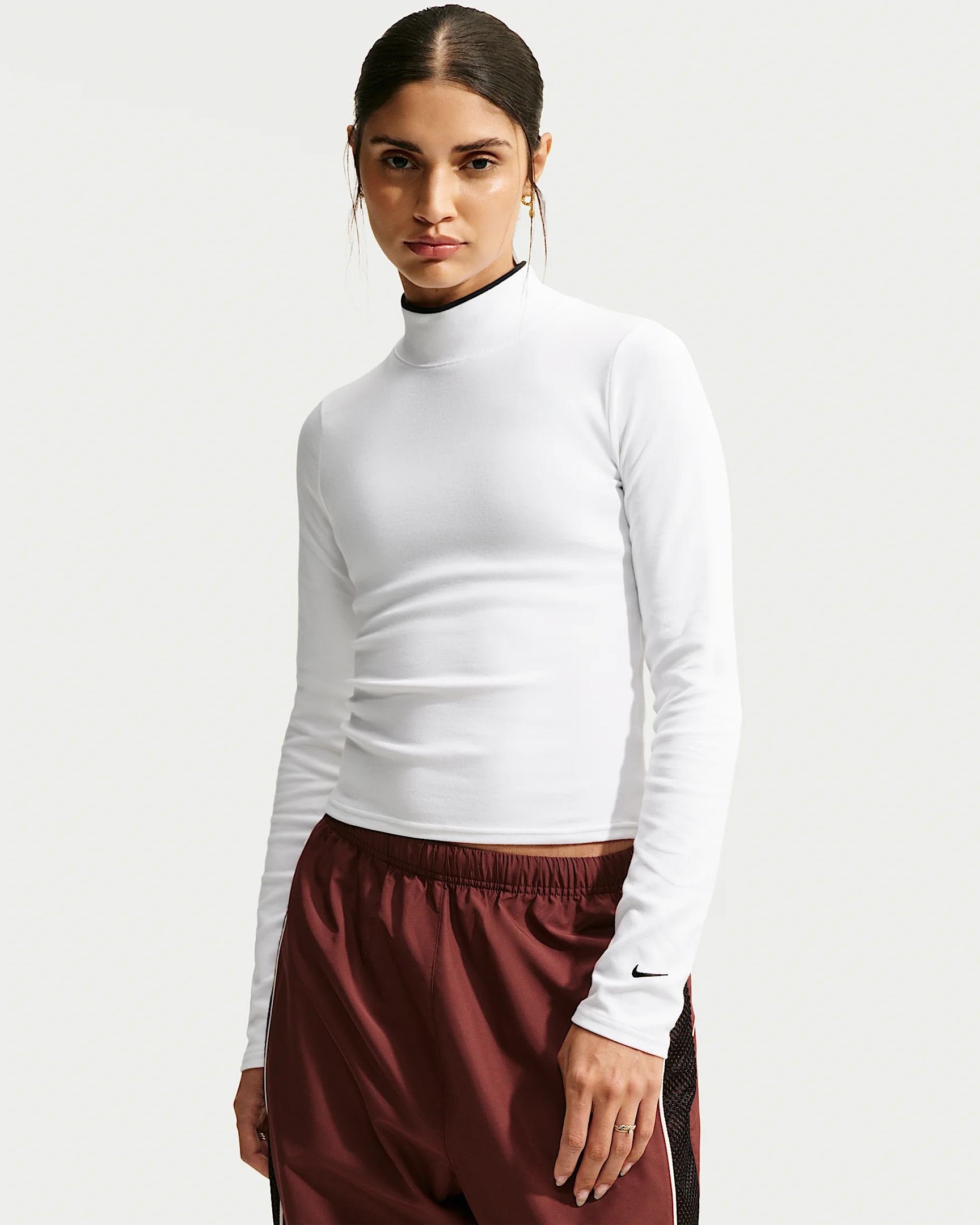 Nike Sportswear Women's Tight Long-Sleeve Mock-Neck Top - 1