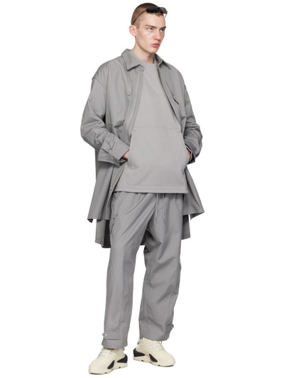 Y-3 Gray Pocket Sweatshirt outlook