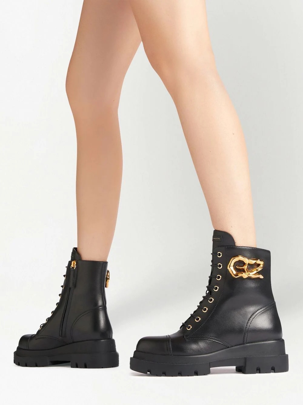 Tankie leather ankle boots - 4
