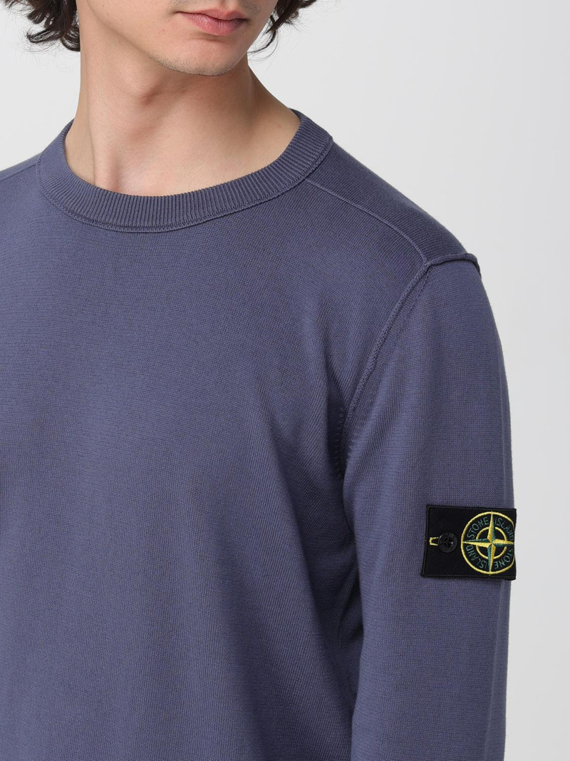 STONE ISLAND Sweater Men color Blue 4