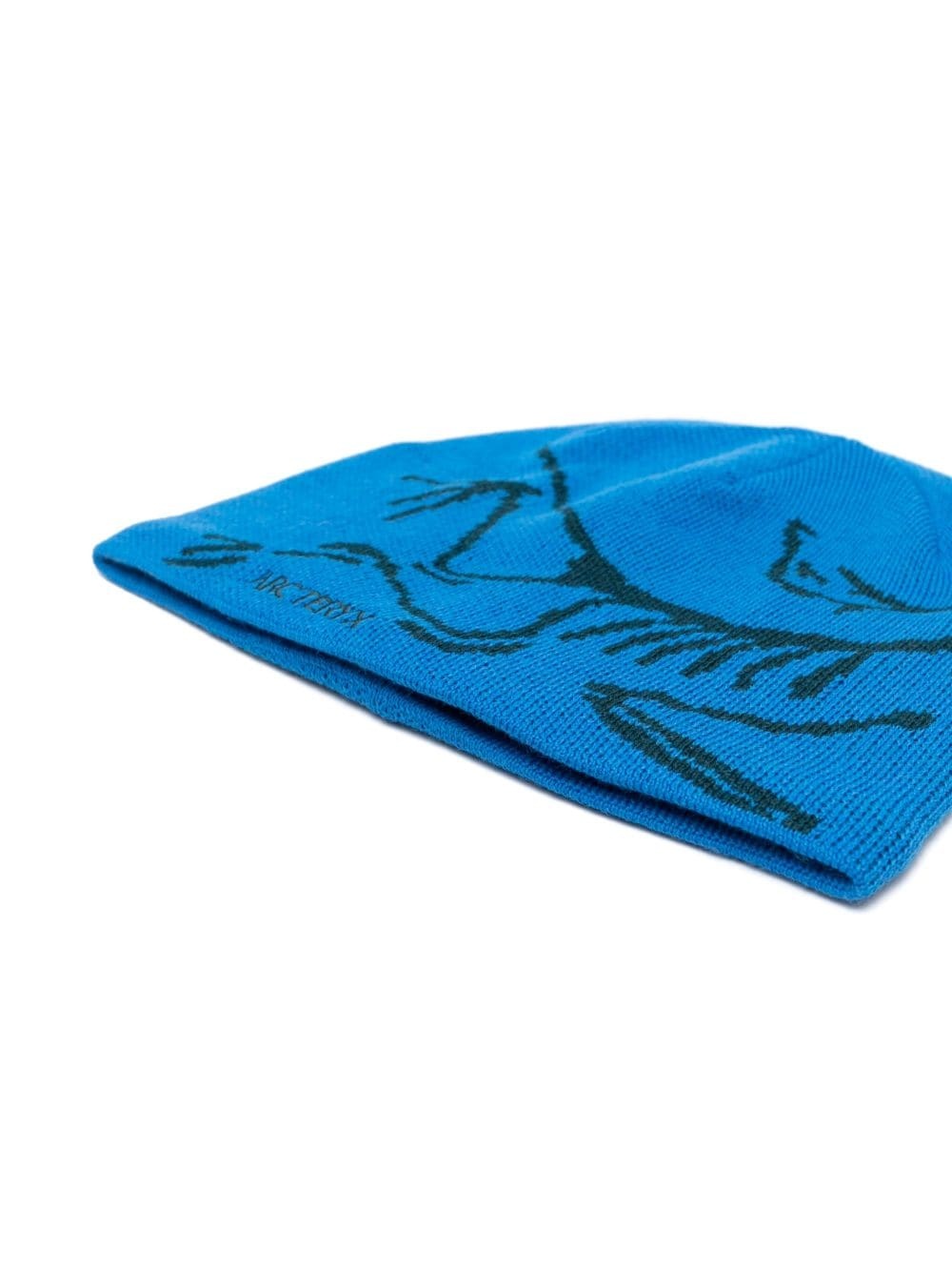 Bird intarsia-logo beanie - 2