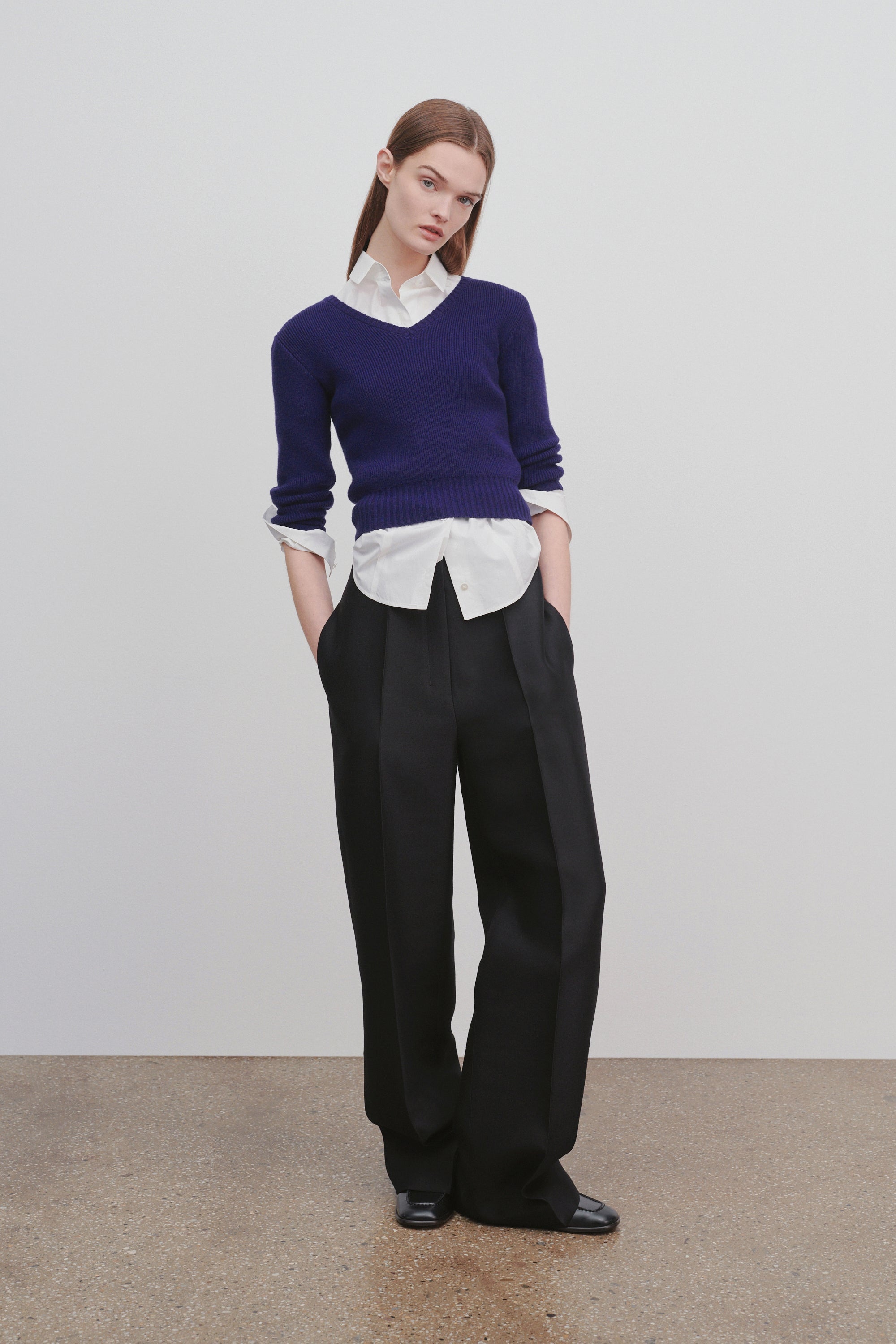 Gordon Pant in Wool and Silk - 3