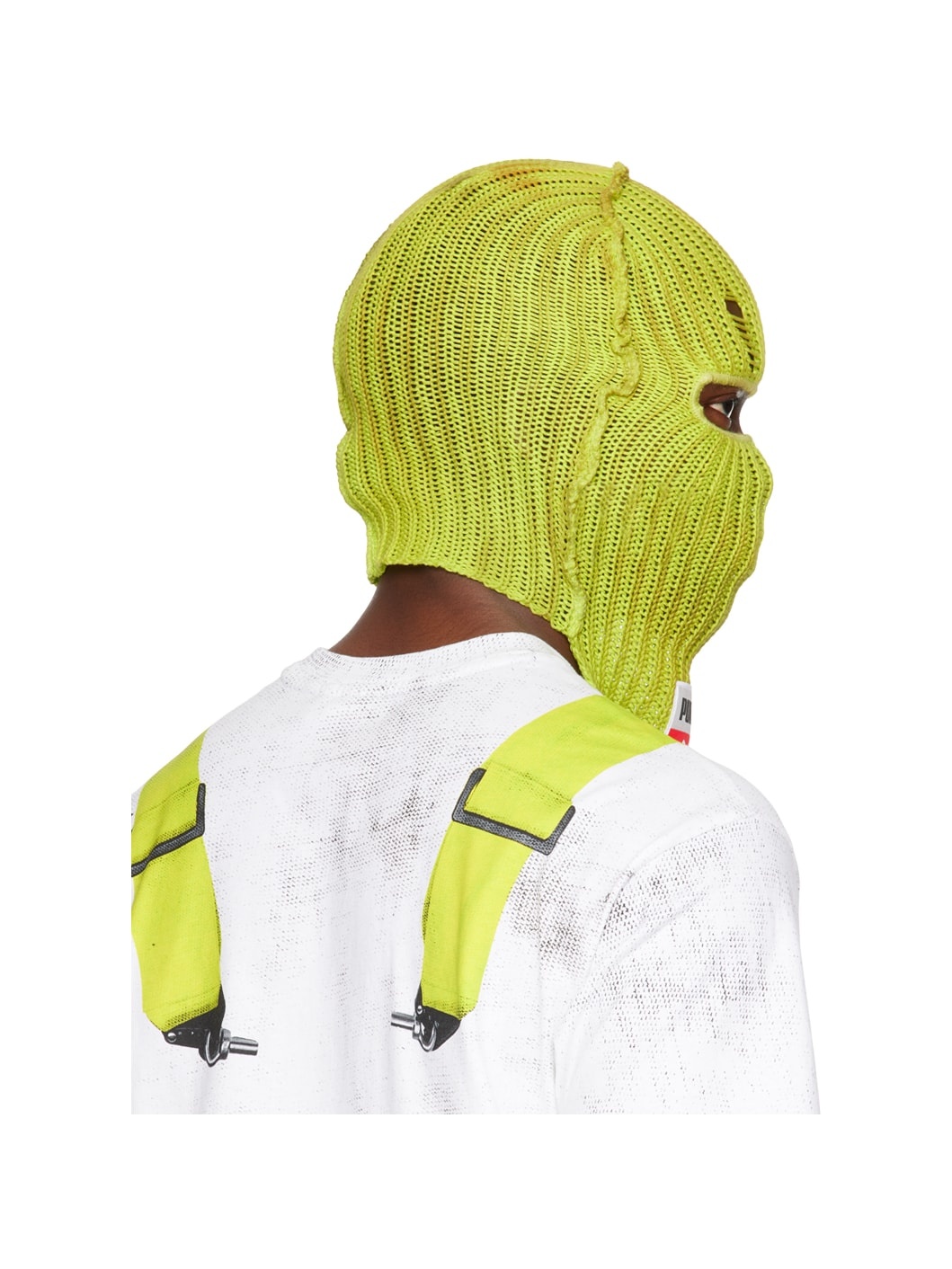 Green A$AP Rocky Edition Distressed Balaclava - 3