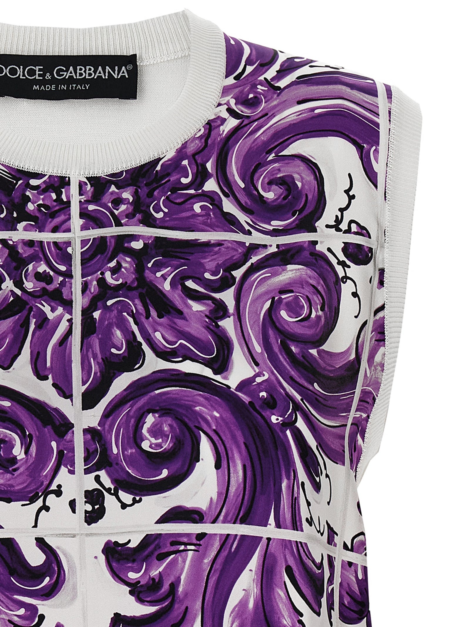 Maiolica Gilet Purple - 3