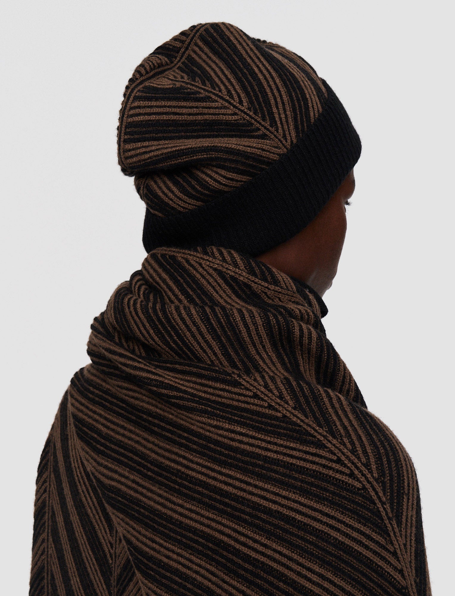 Chevron Ribbed Hat - 3