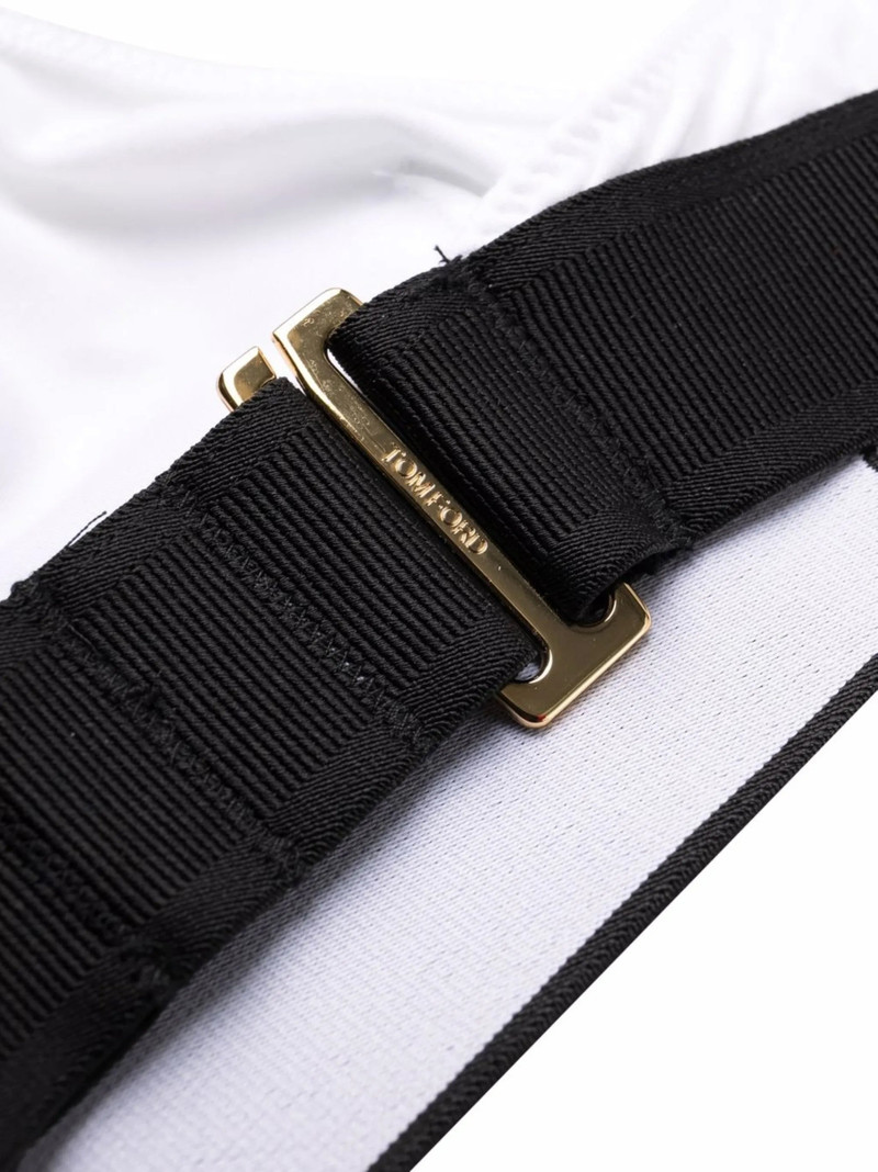 TOM FORD Tom Ford Waistband-logo Triangle Bra outlook