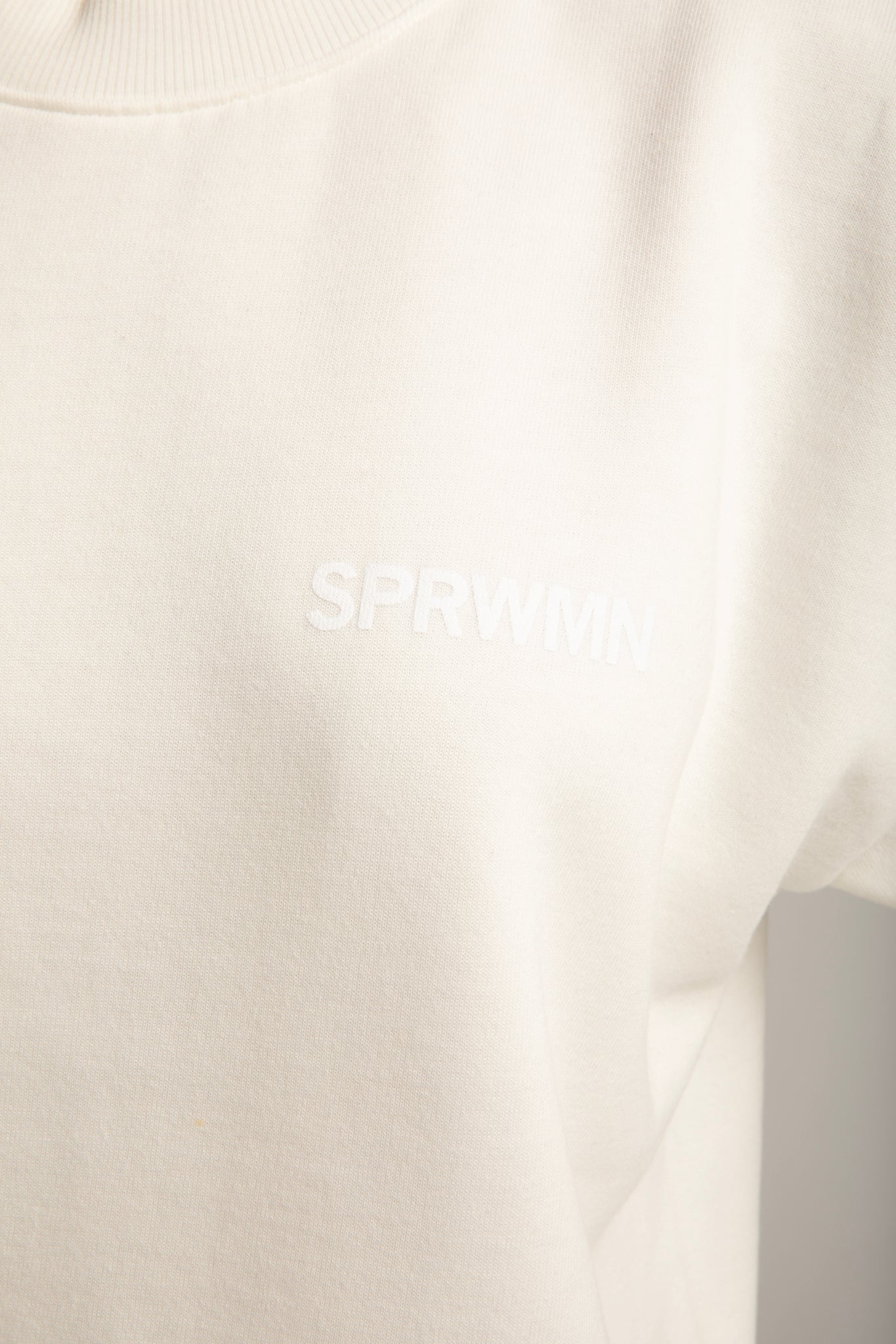 WHITE LOGO SWEATSHIRT - 4