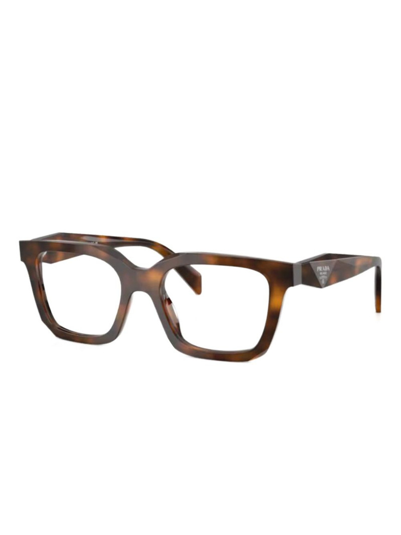 Prada geometric-frame glasses outlook