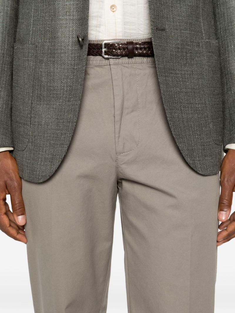 logo-appliqué trousers 5