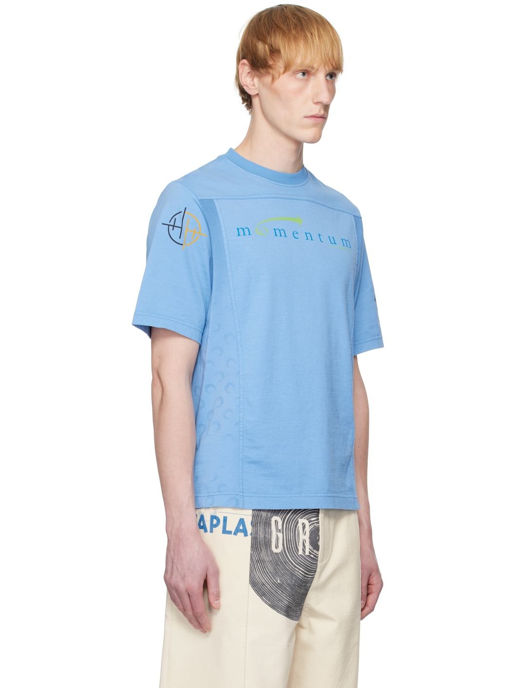 Blue Regenerated Graphic T-shirts Regular Fit T-shirt - 2