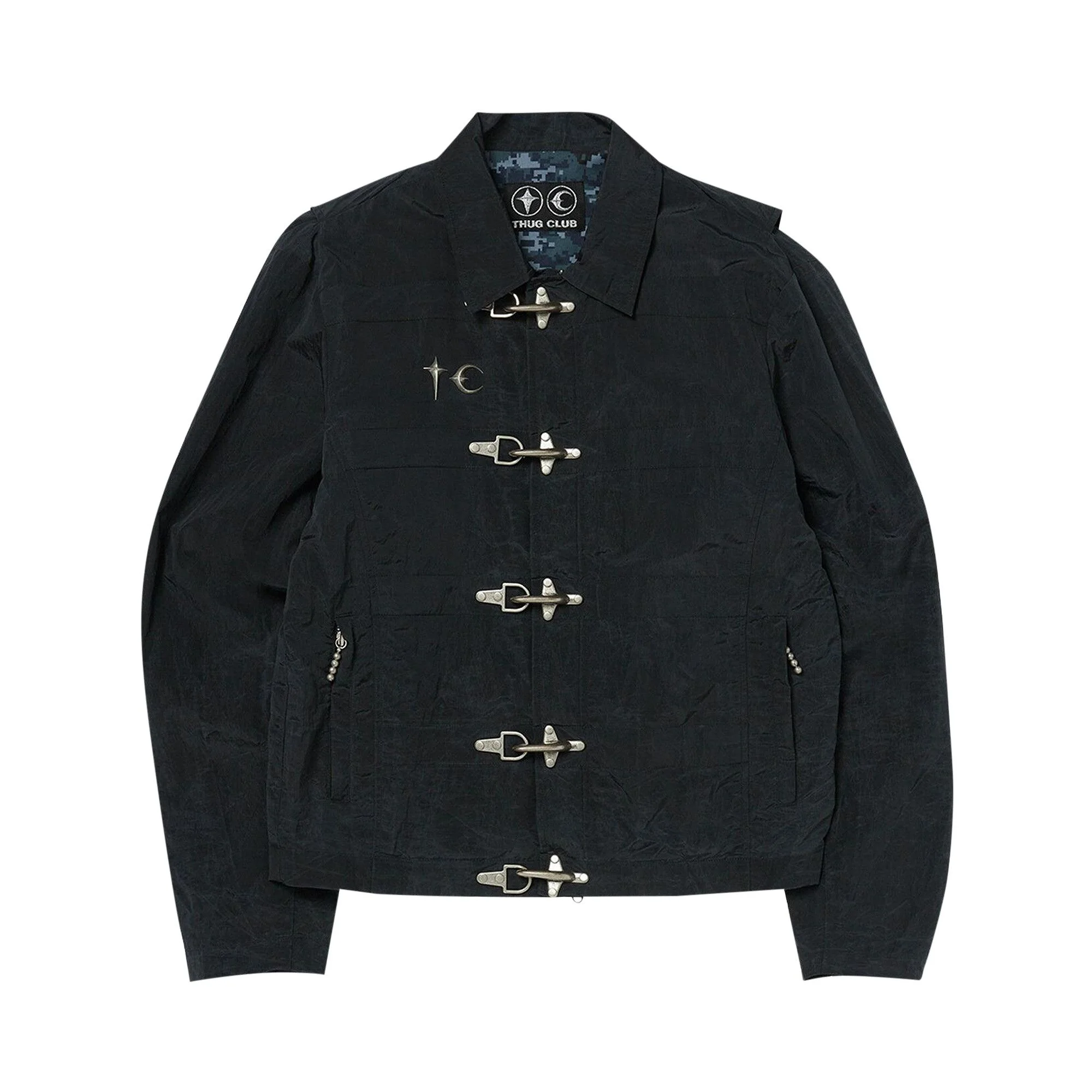 Thug Club Scarred Bio Soldier Jacket 'Black' - 1