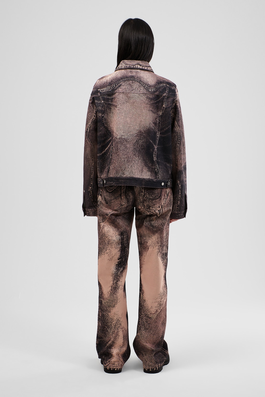 Dusty Pink Denim Jacket - 5