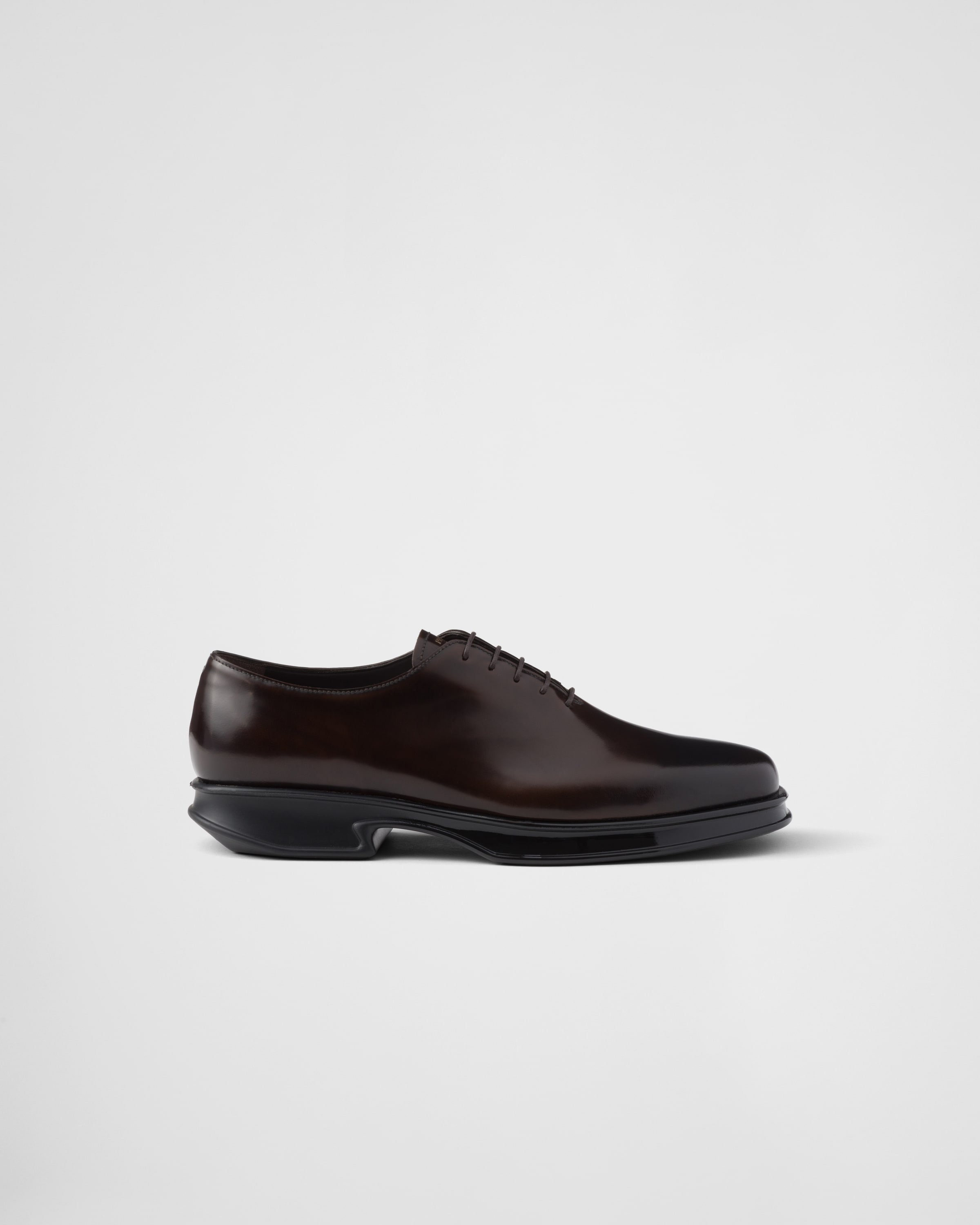 Brushed leather lace-up shoes - 2