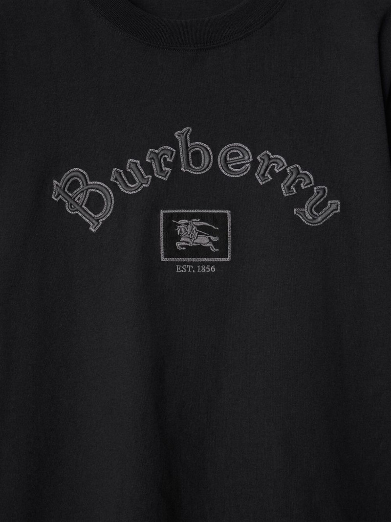 Burberry Equestrian Knight-logo T-shirt outlook