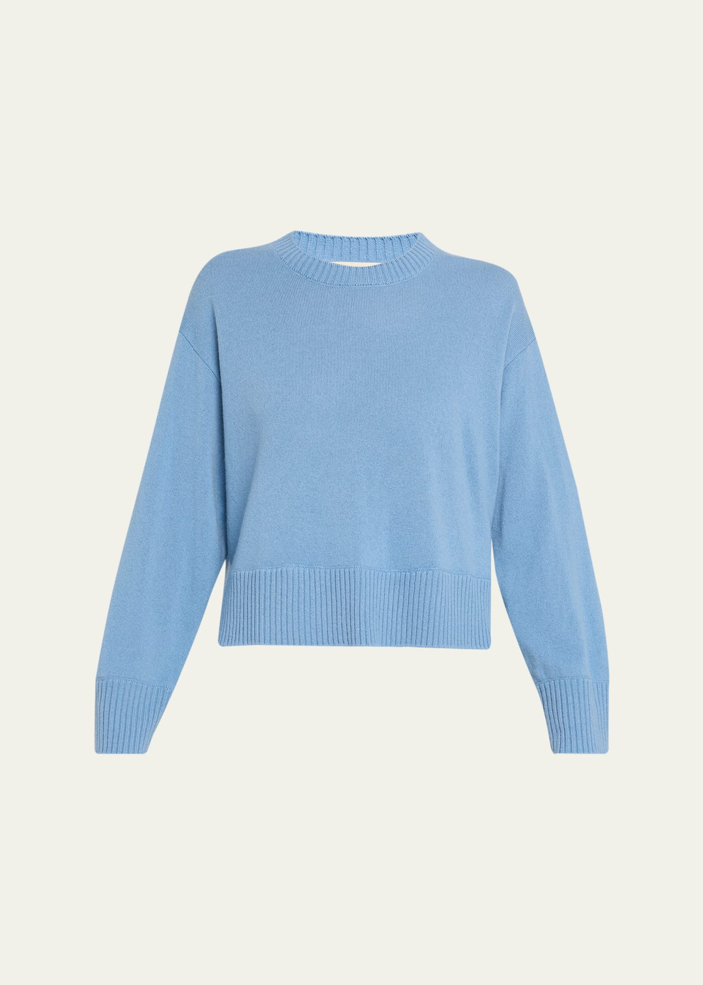 Nicky Crewneck Cashmere-Blend Sweater - 1