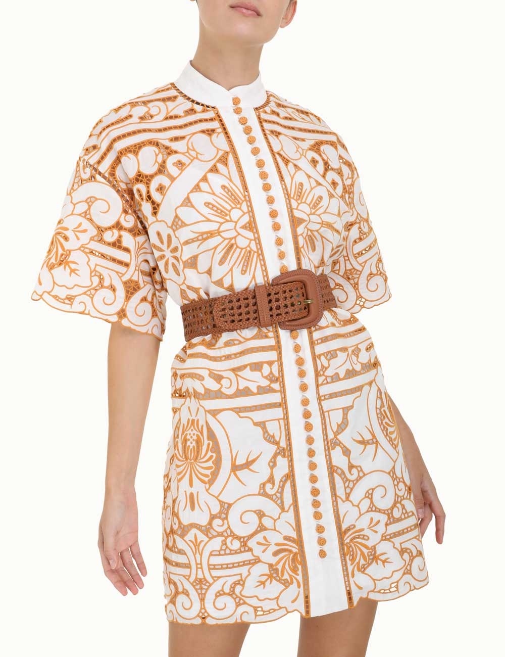 BRAIDED LEATHER BELT - 2