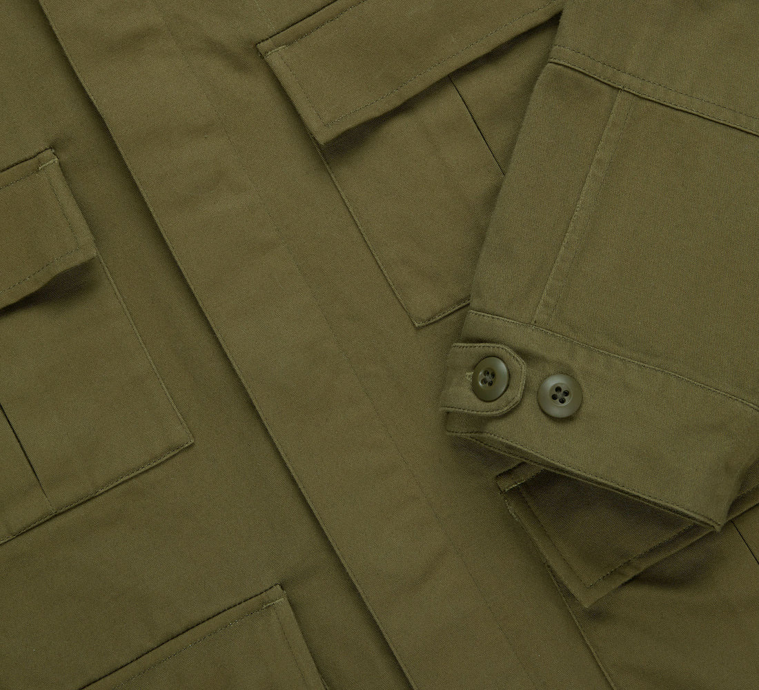 BDU Jacket - Olive Back Satin - 4