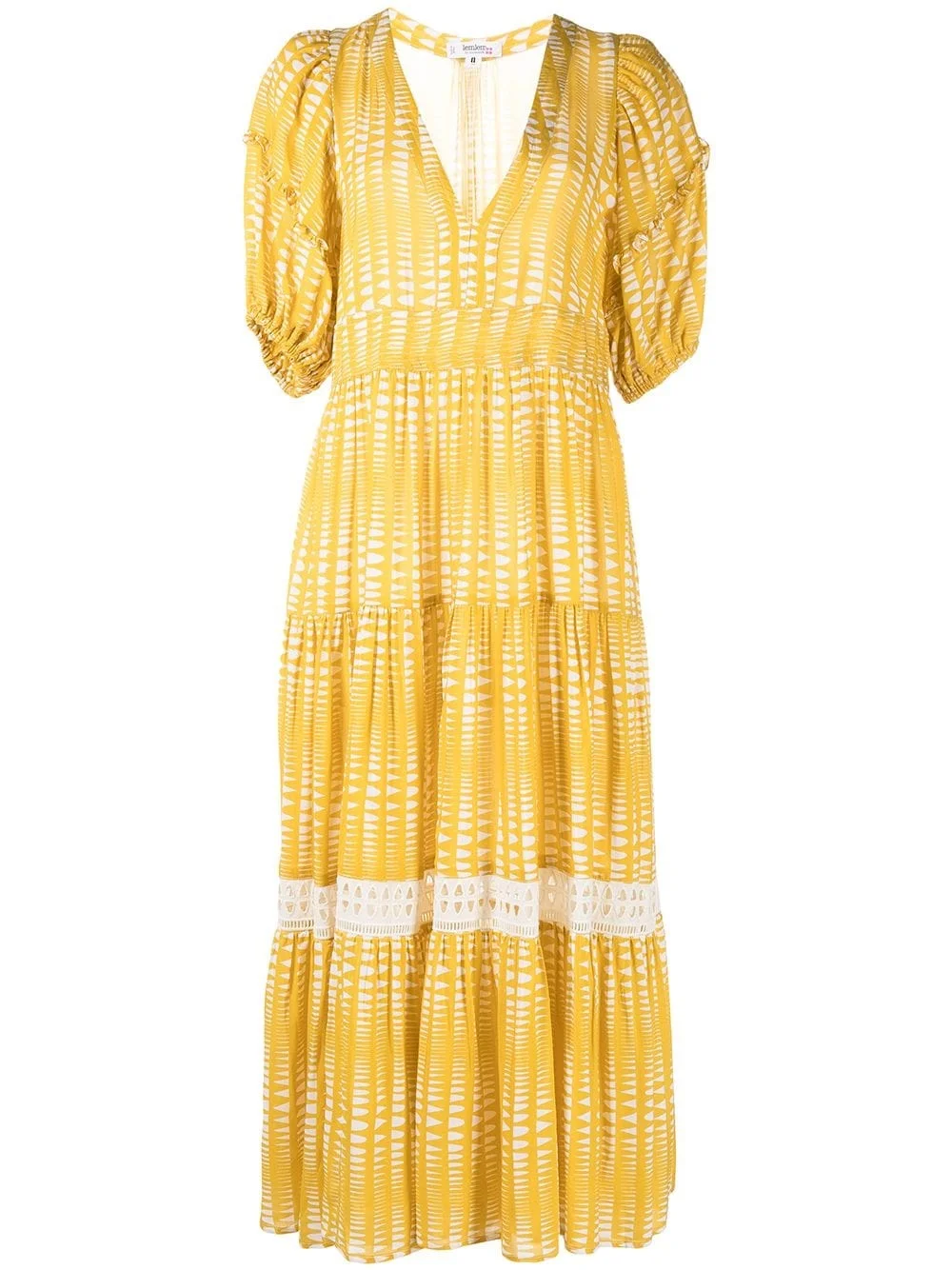 Welele abstract-print dress - 1