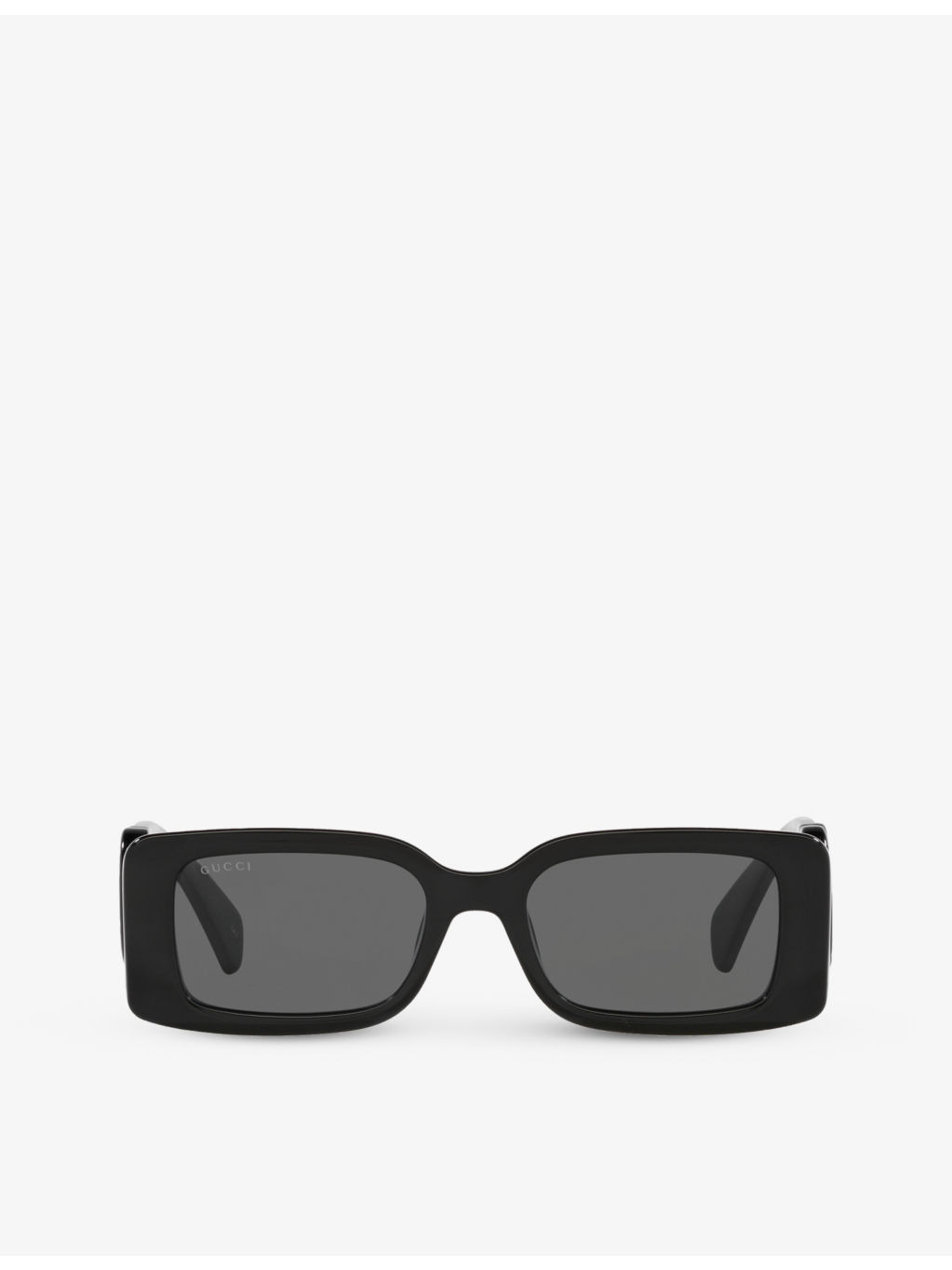 GG1325S branded-arm rectangle-frame acetate sunglasses - 1