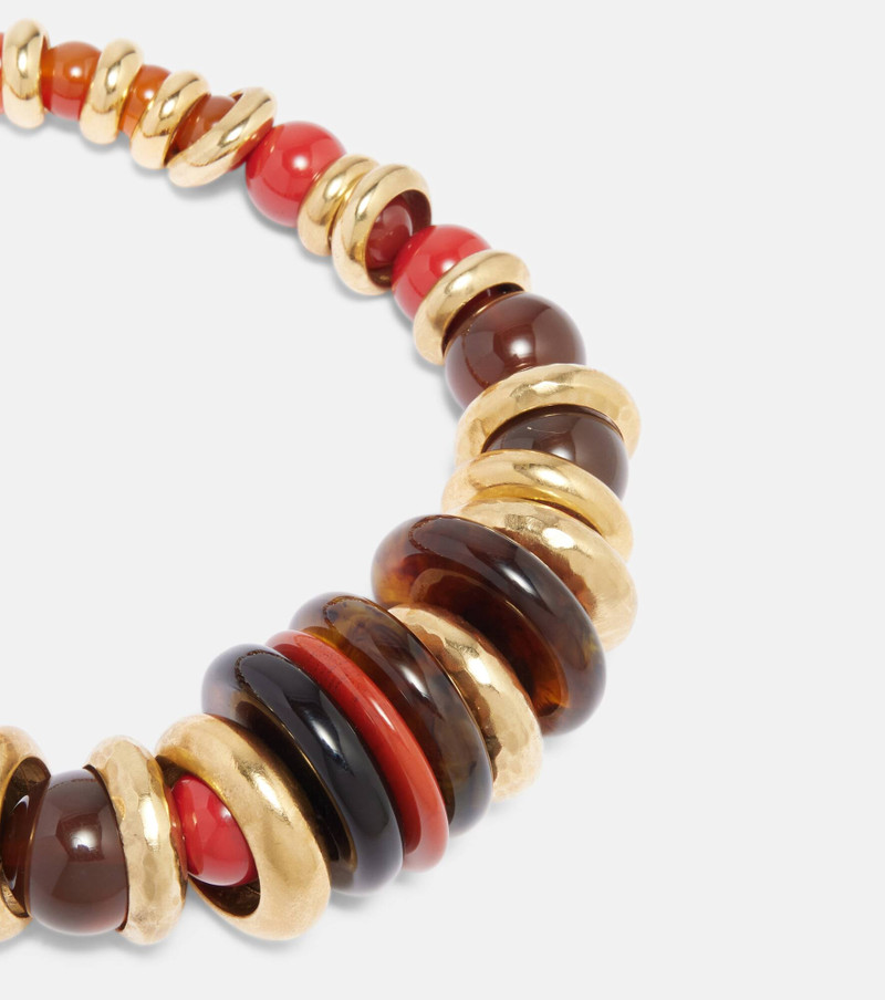 SAINT LAURENT Loulou beaded choker outlook