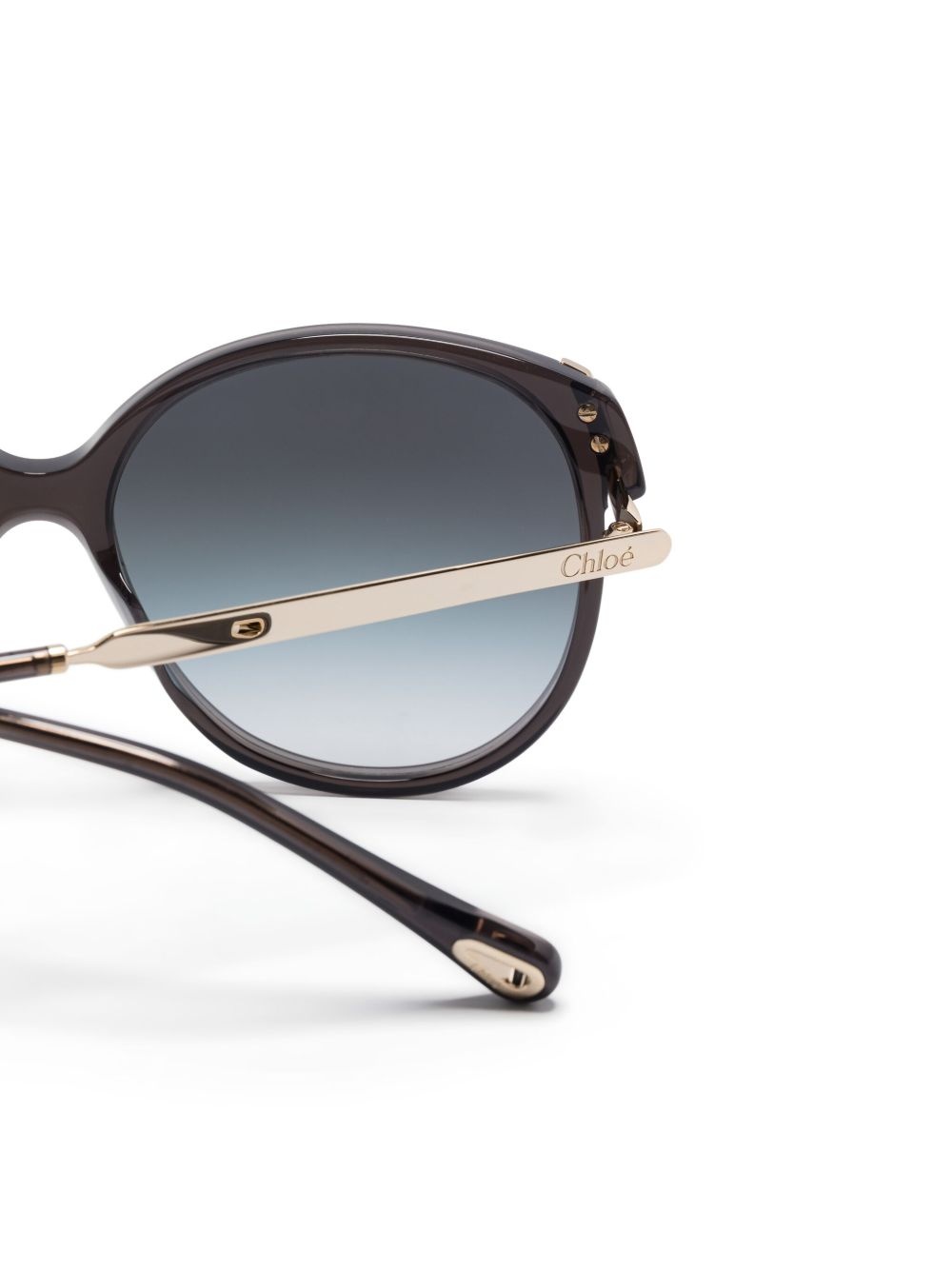 oversize-frame sunglasses - 3
