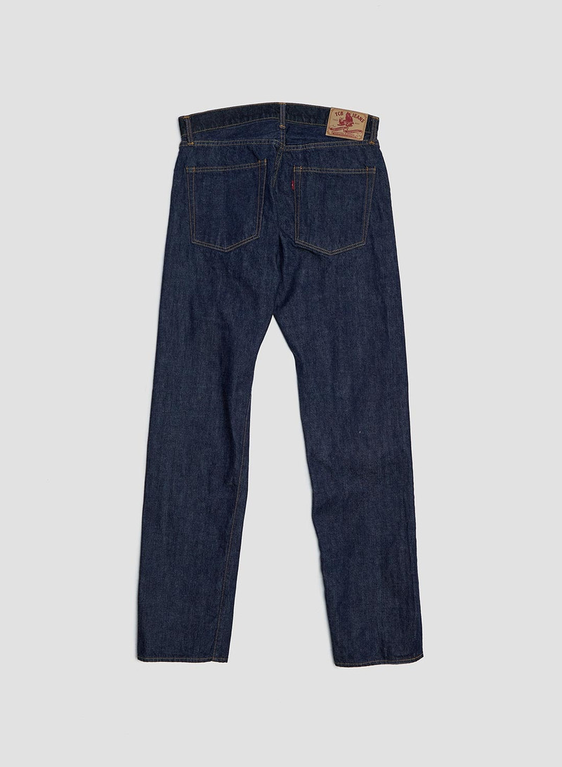 TCB Jeans 505 Pre-Shrunk Jeans Lighter Indigo 3