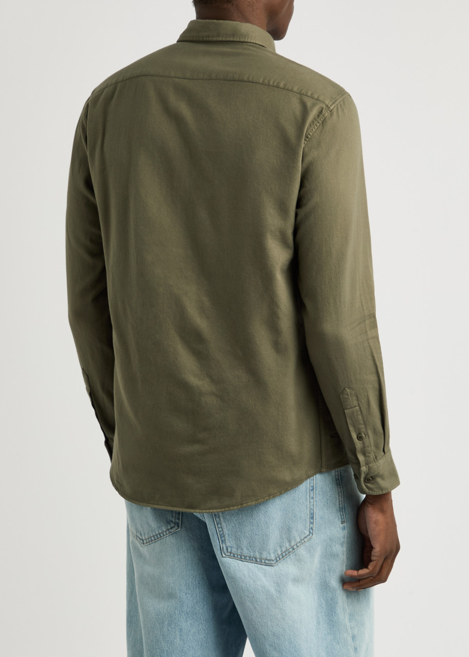 Sunspel Brushed-cotton Shirt - 3