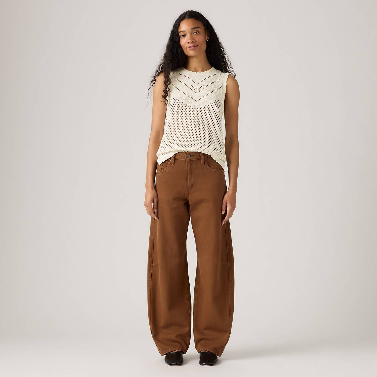 BAGGY DAD BARREL WOMEN'S JEANS - 2