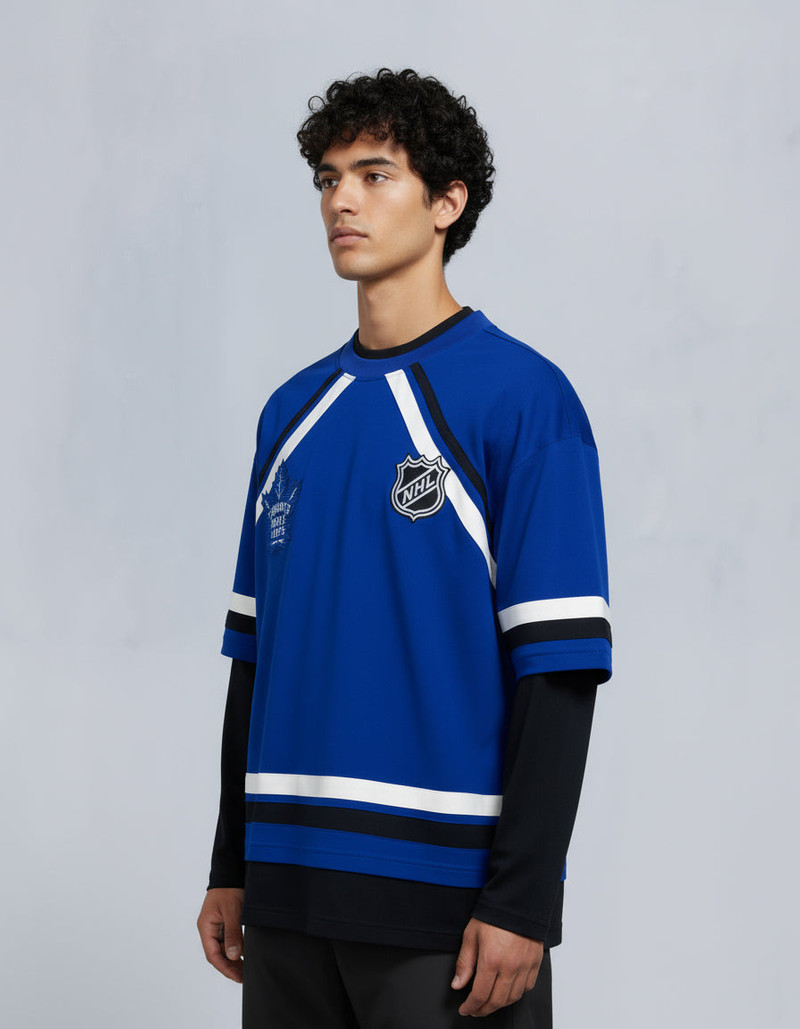 MOOSE KNUCKLES NHL X MOOSE KNUCKLES MAPLE LEAFS TEE outlook