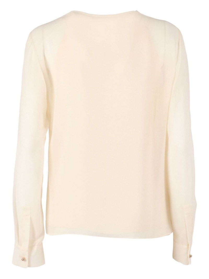 Max Mara Demian long-sleeve blouse outlook