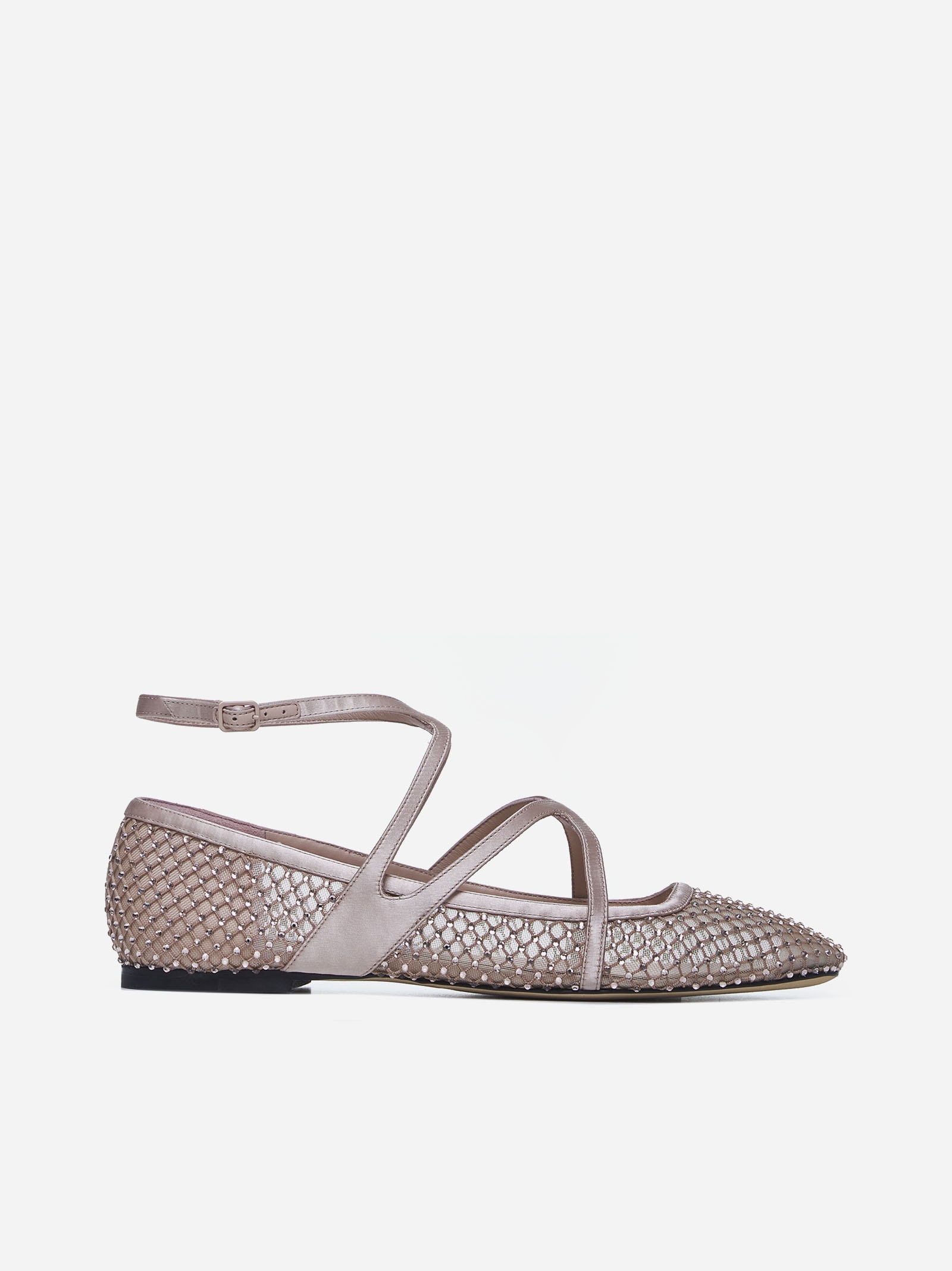 【送料&関税込】Jimmy Choo Embellished Mesh Astoria Ballerin Jimmy Choo Astoria Mesh Embellished Ballet Flats | Harrods US